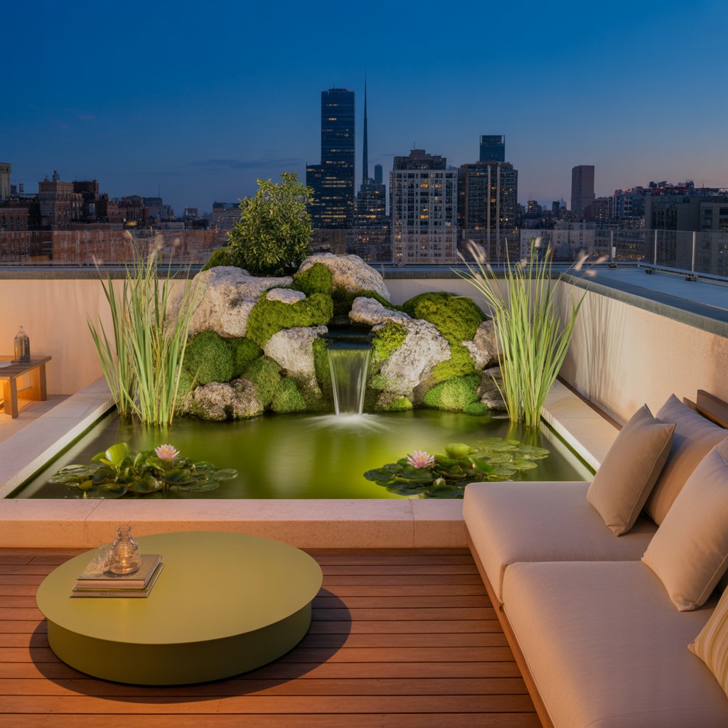 High-Rise Residential Terrace Area: